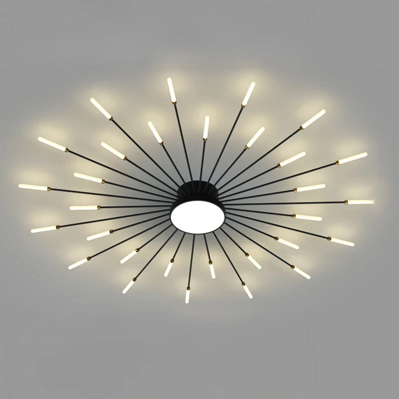 WOMO Firework Sunburst Flush Mount Ceiling Light-WM1001 - Image 21
