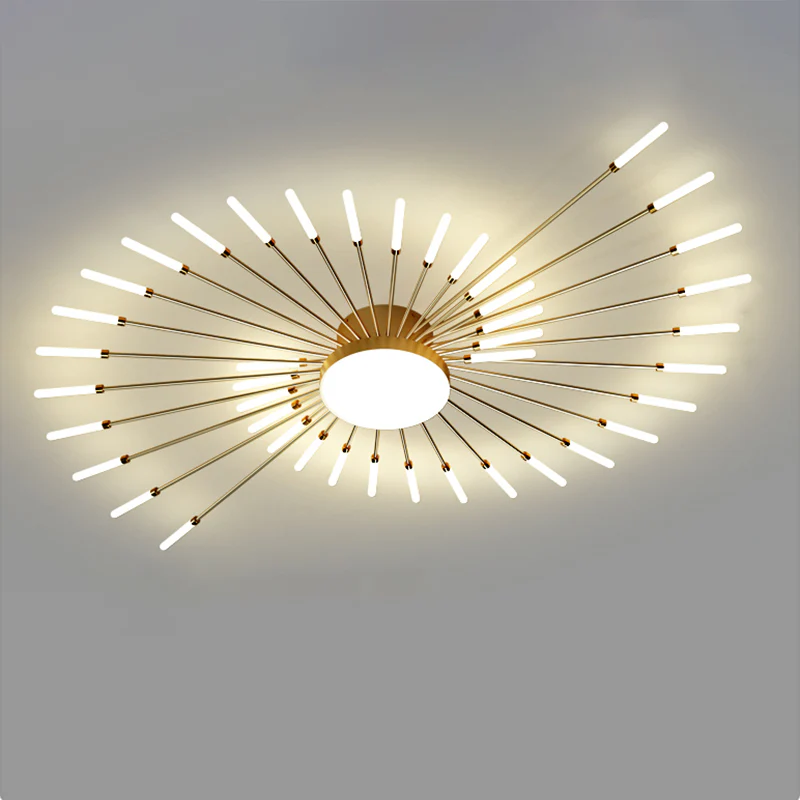 WOMO Firework Sunburst Flush Mount Ceiling Light-WM1001 - Image 23