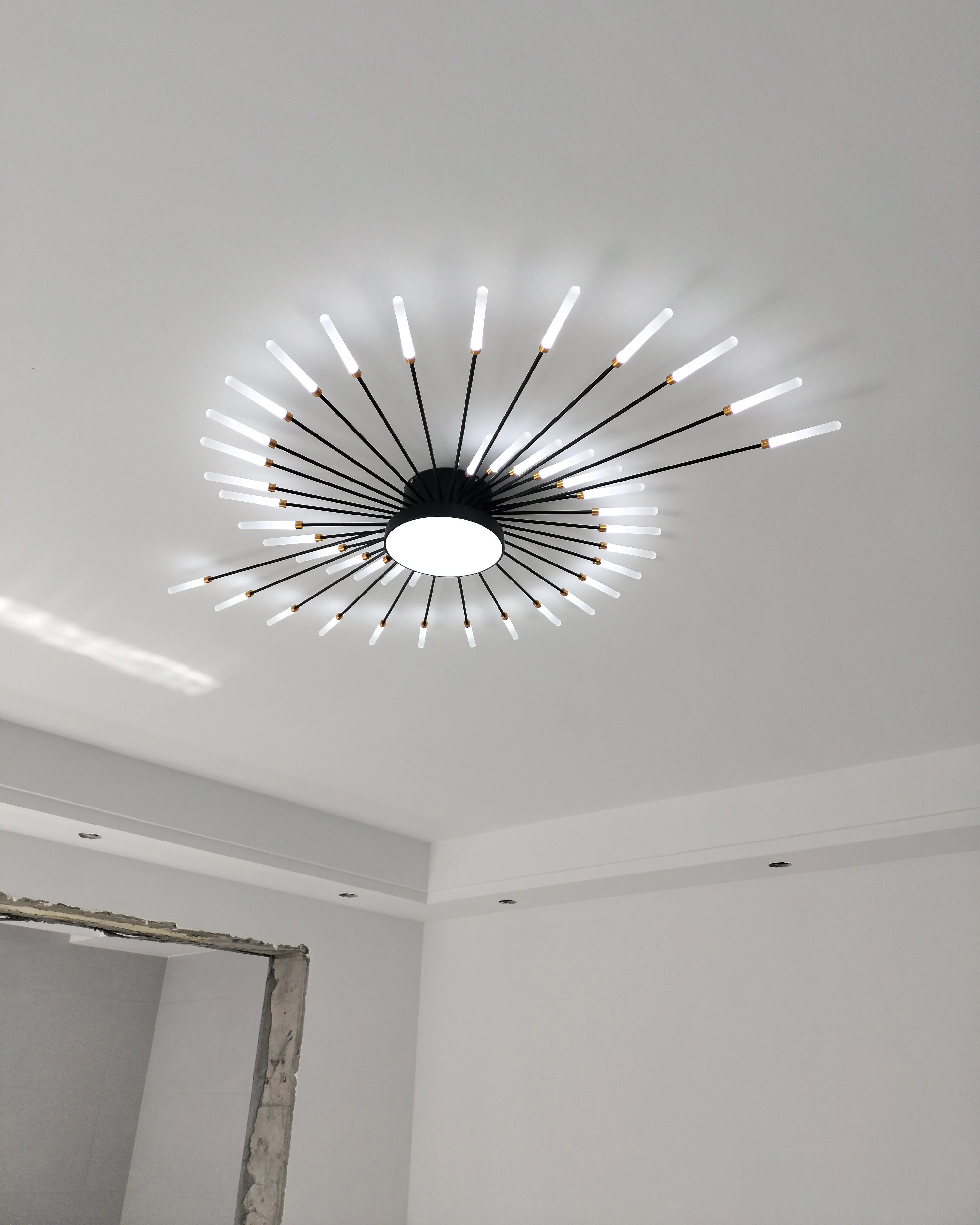 WOMO Firework Sunburst Flush Mount Ceiling Light-WM1001 - Image 7