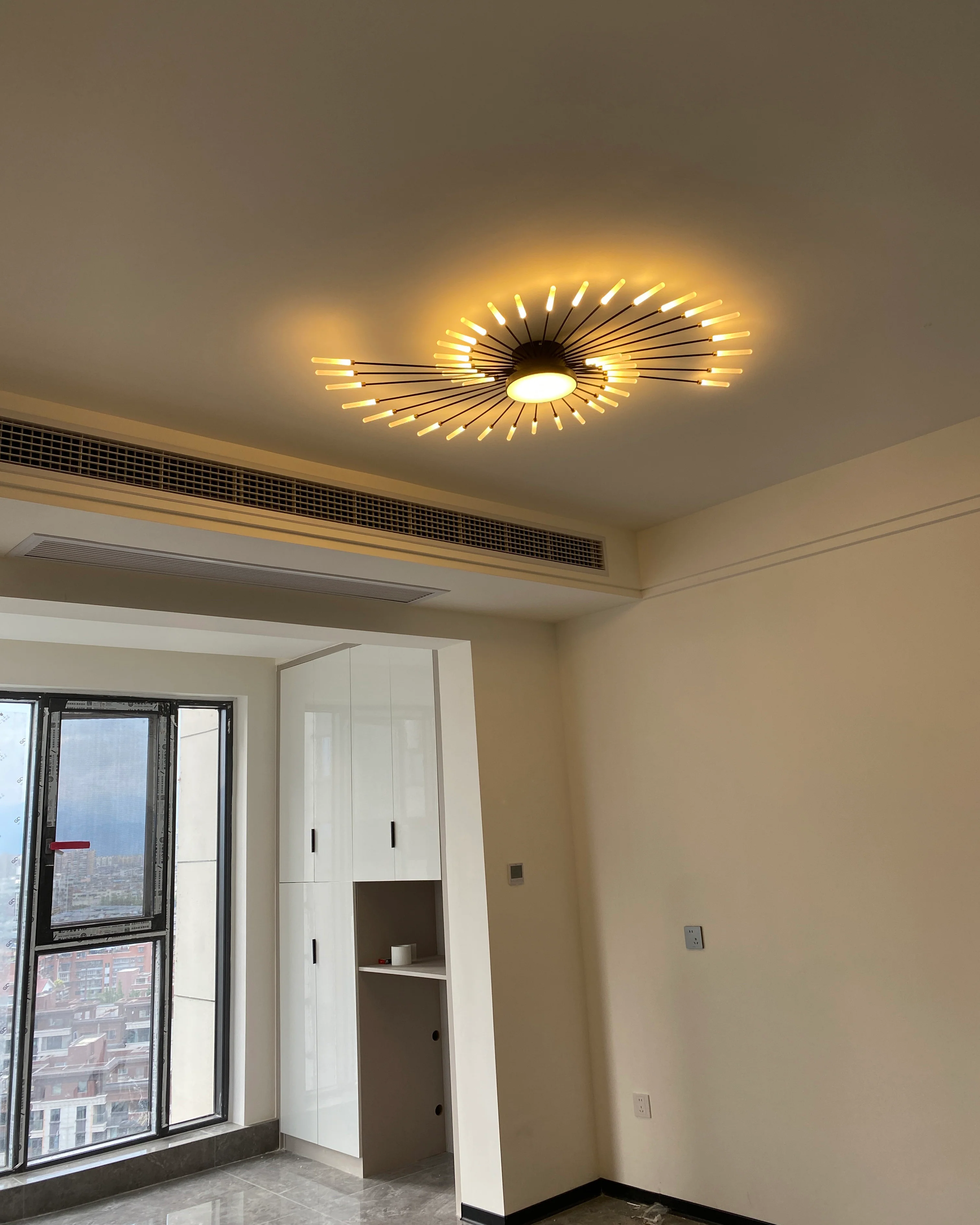 WOMO Firework Sunburst Flush Mount Ceiling Light-WM1001 - Image 8