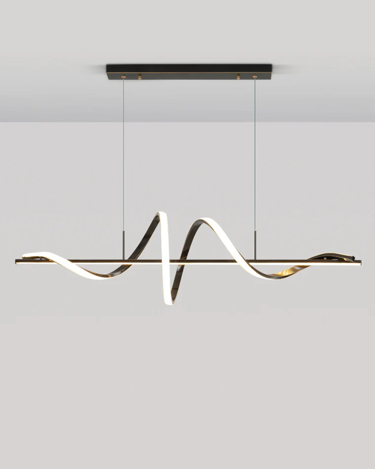 WOMO Spiral Led Kitchen Pendant Light-WM2129 - Image 11