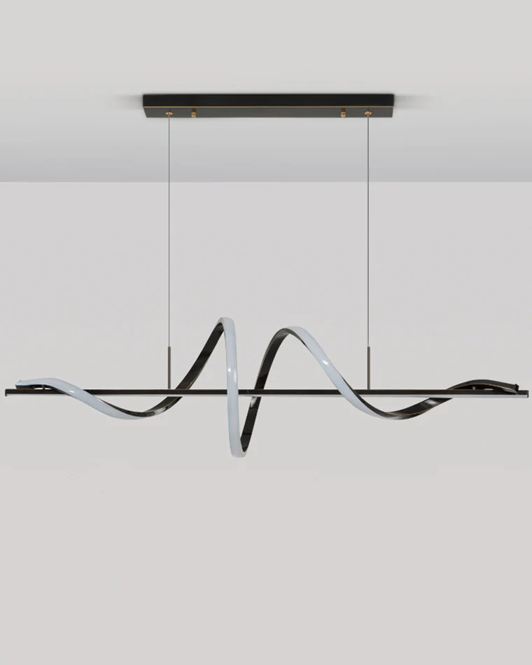 WOMO Spiral Led Kitchen Pendant Light-WM2129 - Image 12
