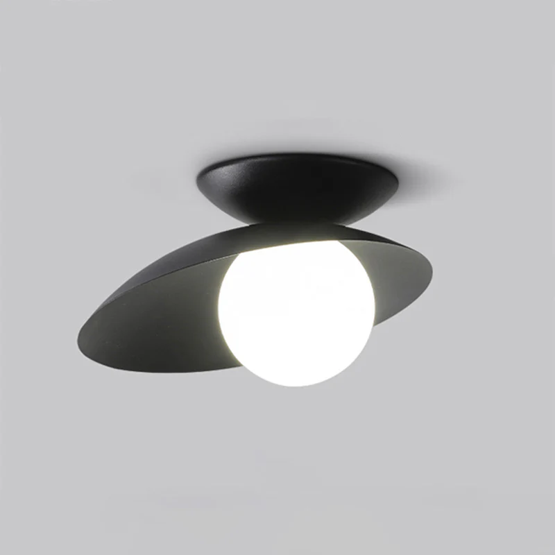 WOMO Frosted Glass Globe Asymmetrical Ceiling Light-WM1021 - Image 16