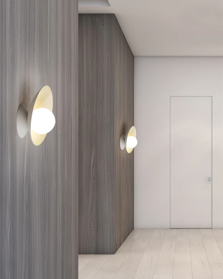 WOMO Frosted Glass Globe Asymmetrical Ceiling Light-WM1021 - Image 3