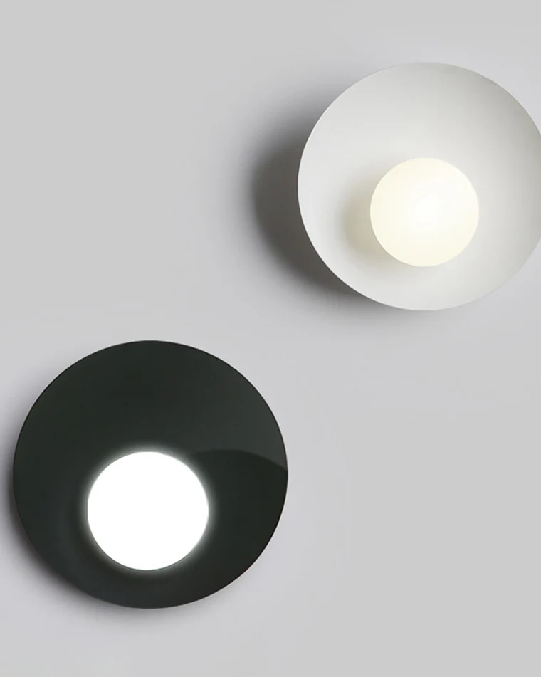 WOMO Frosted Glass Globe Asymmetrical Ceiling Light-WM1021 - Image 4
