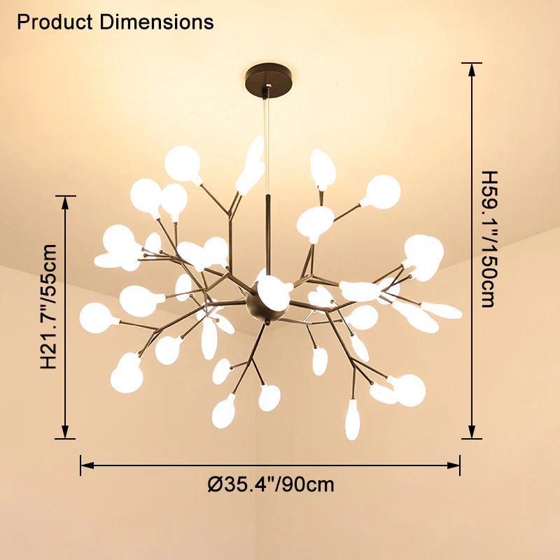 WOMO Heracleum/Firefly Chandelier-WM2113 - Image 61