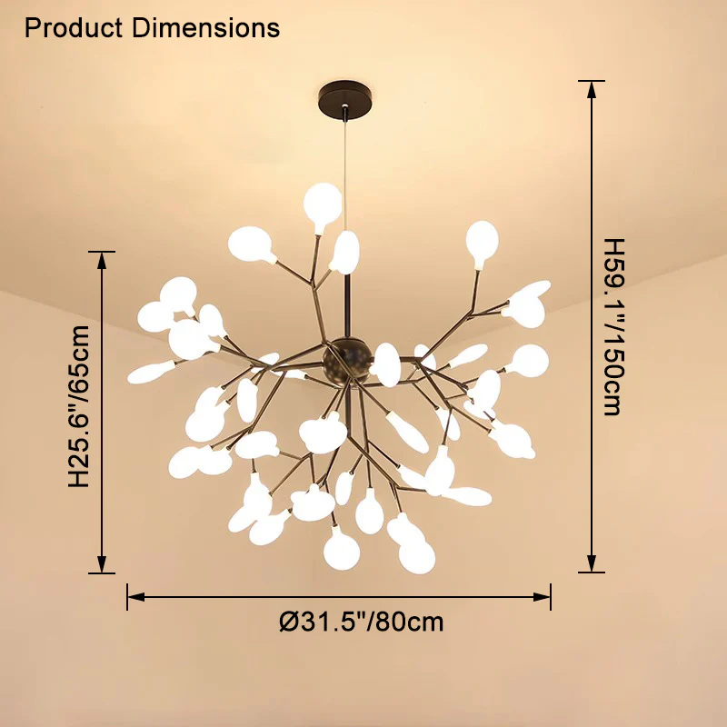 WOMO Heracleum/Firefly Chandelier-WM2113 - Image 63