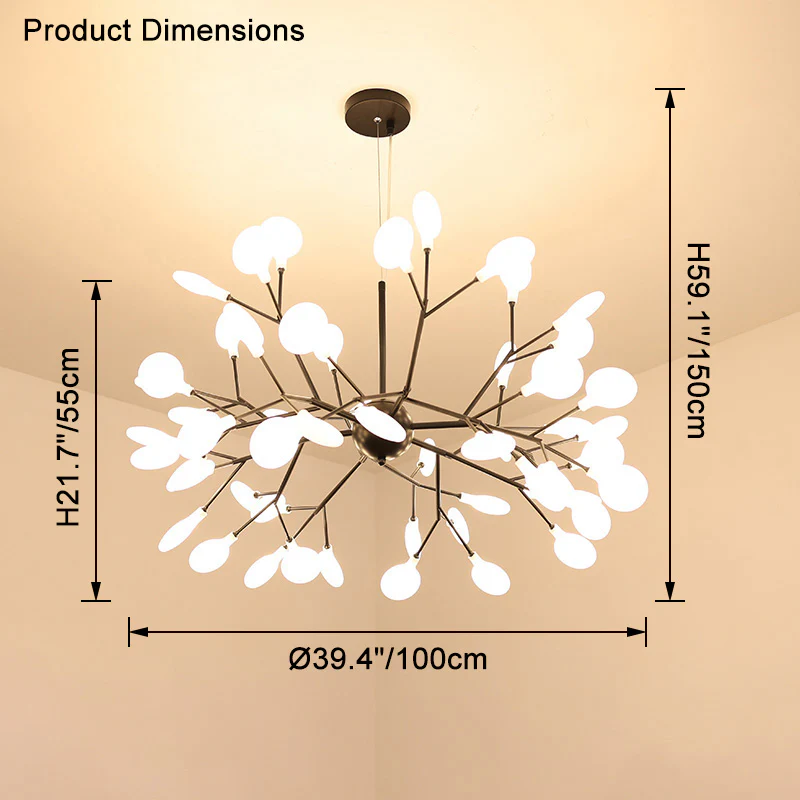 WOMO Heracleum/Firefly Chandelier-WM2113 - Image 65