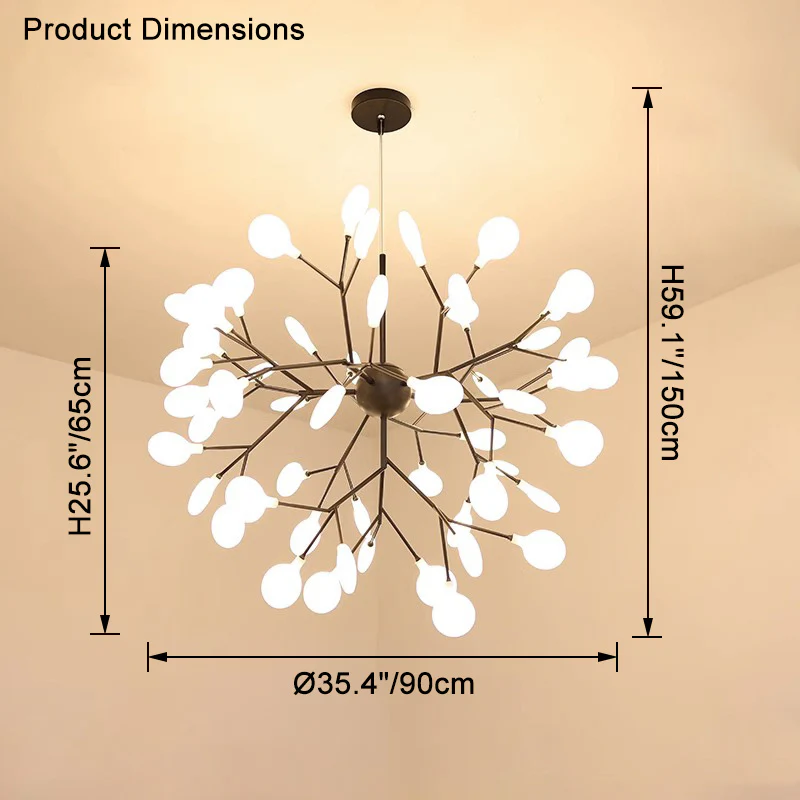 WOMO Heracleum/Firefly Chandelier-WM2113 - Image 67