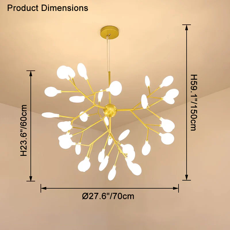 WOMO Heracleum/Firefly Chandelier-WM2113 - Image 75