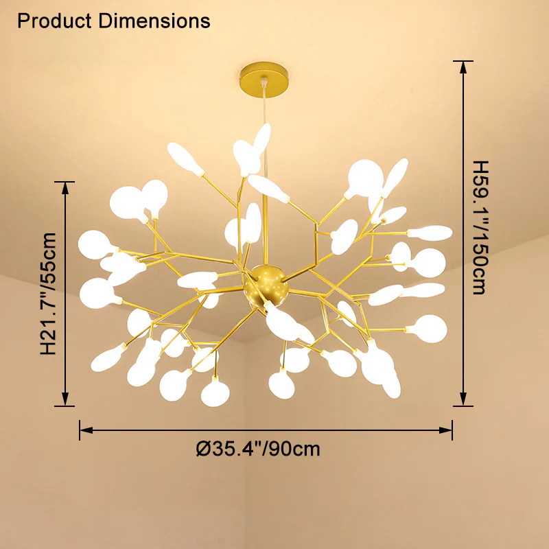 WOMO Heracleum/Firefly Chandelier-WM2113 - Image 77