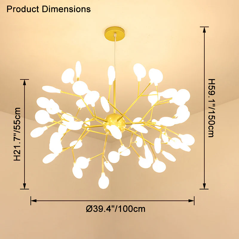 WOMO Heracleum/Firefly Chandelier-WM2113 - Image 81