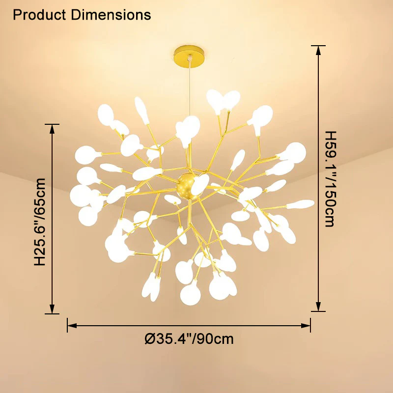 WOMO Heracleum/Firefly Chandelier-WM2113 - Image 83