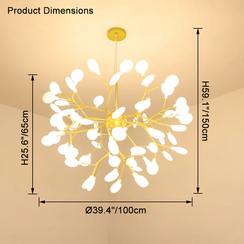WOMO Heracleum/Firefly Chandelier-WM2113 - Image 85