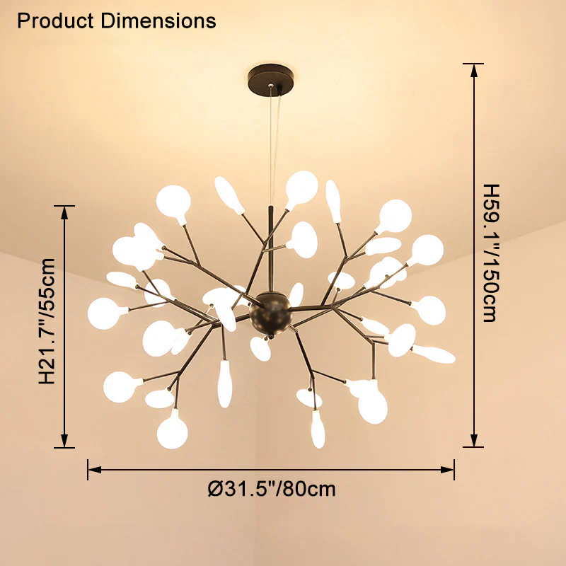 WOMO Heracleum/Firefly Chandelier-WM2113 - Image 89