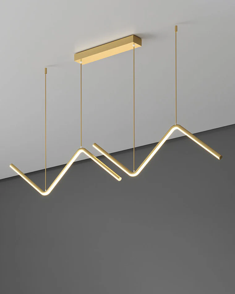 WOMO ZigZag LED Kitchen Pendant Light-WM2154 - Image 12