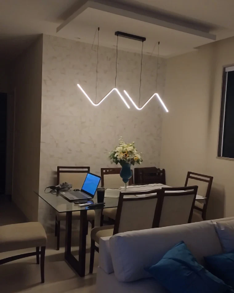 WOMO ZigZag LED Kitchen Pendant Light-WM2154 - Image 23