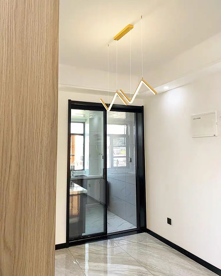 WOMO ZigZag LED Kitchen Pendant Light-WM2154 - Image 29