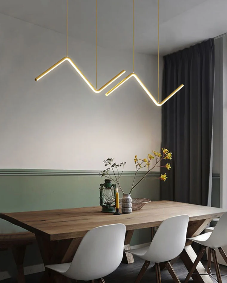 WOMO ZigZag LED Kitchen Pendant Light-WM2154 - Image 7