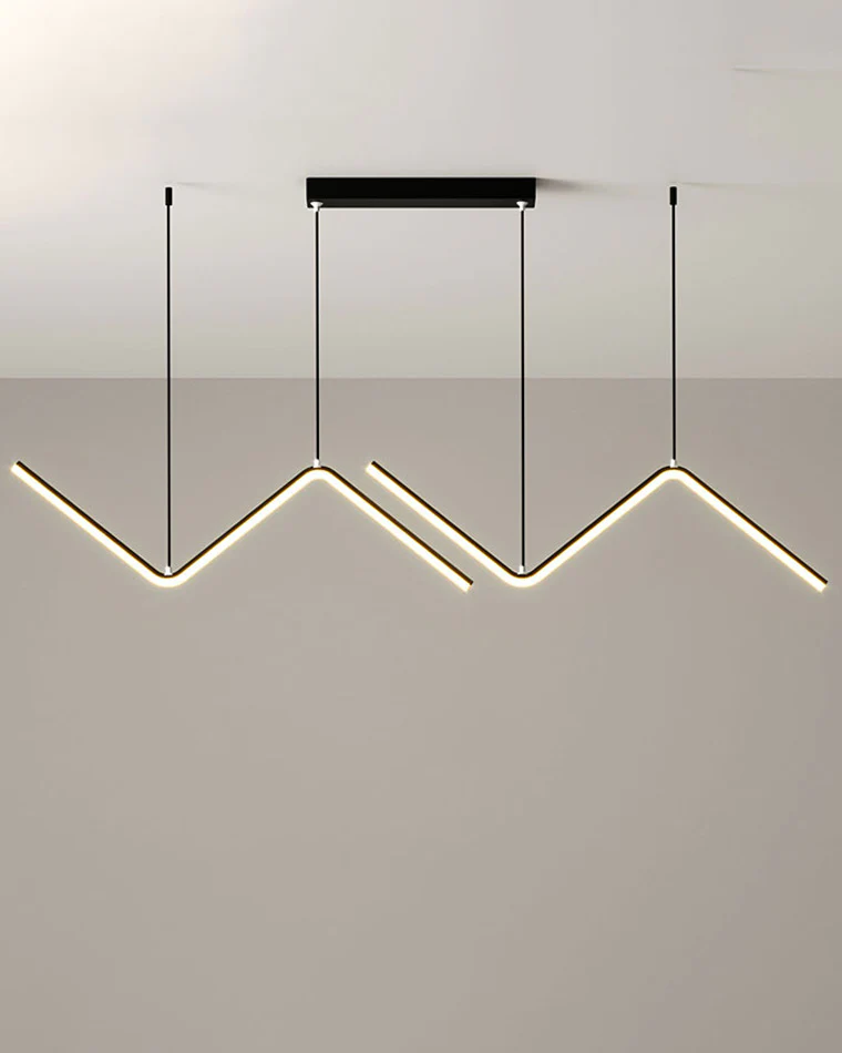 WOMO ZigZag LED Kitchen Pendant Light-WM2154 - Image 9