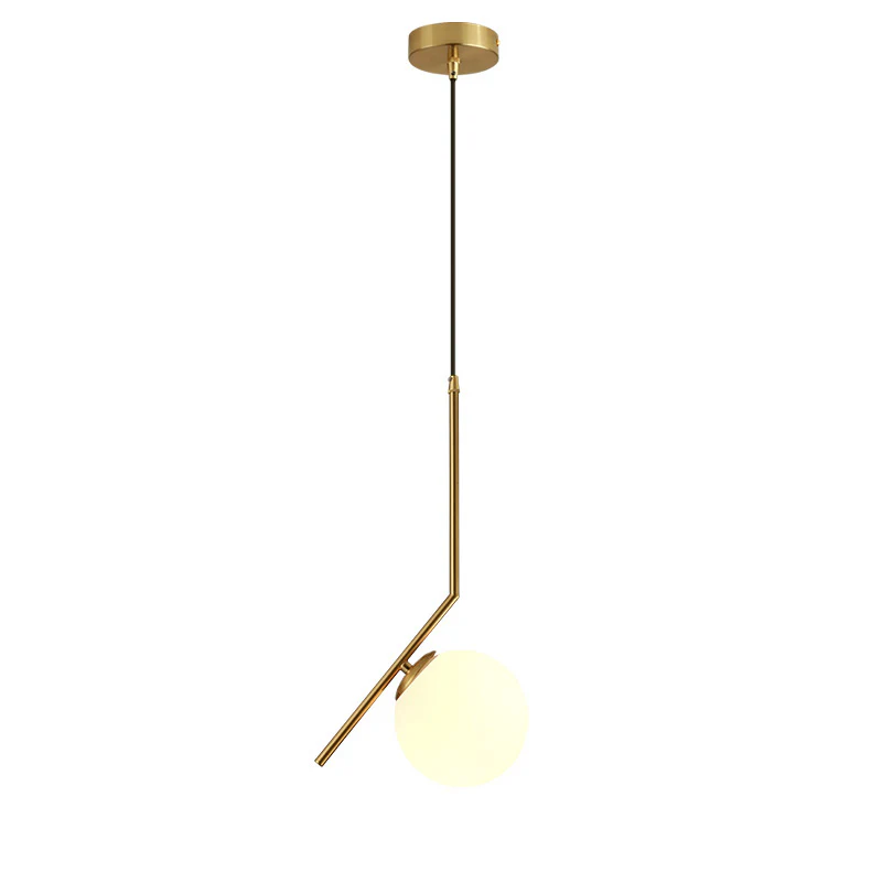 WOMO Glass Globe Pendant Light-WM2097 - Image 32