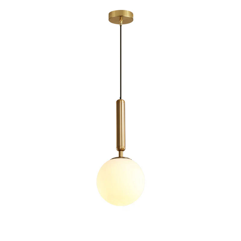 WOMO Glass Globe Pendant Light-WM2097 - Image 36