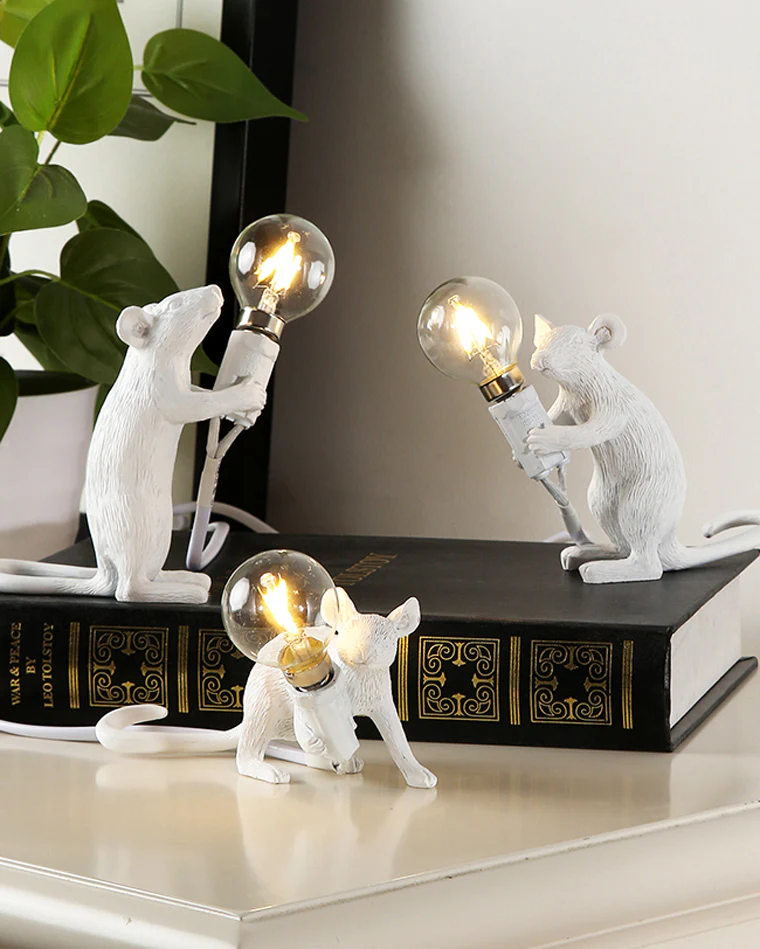 WOMO Mouse Small Animal Table Lamp-WM8004 - Image 3