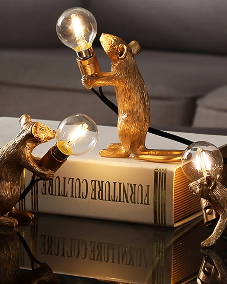WOMO Mouse Small Animal Table Lamp-WM8004 - Image 9