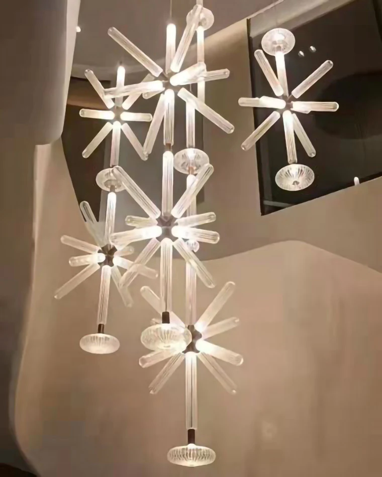 WOMO Cypher Vertical/Horizontal Glass Pendant light-WM2153 - Image 3