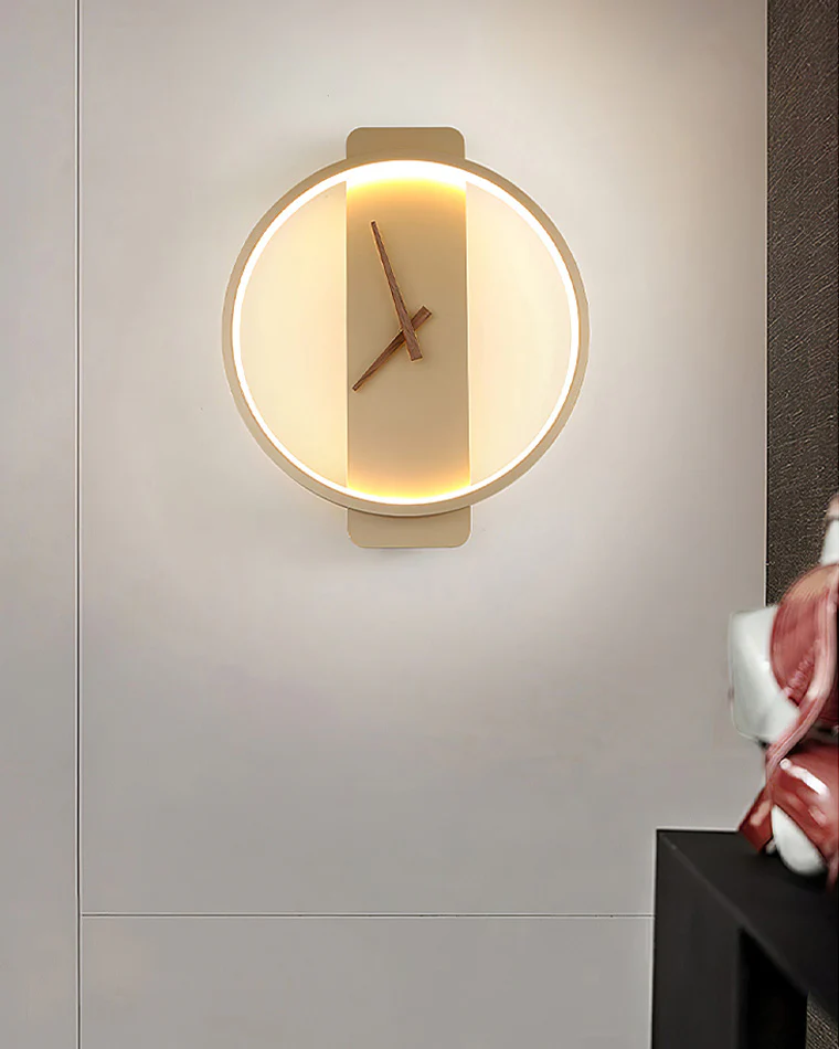 WOMO Wall Clock with Led Light-WM6012 - Image 11
