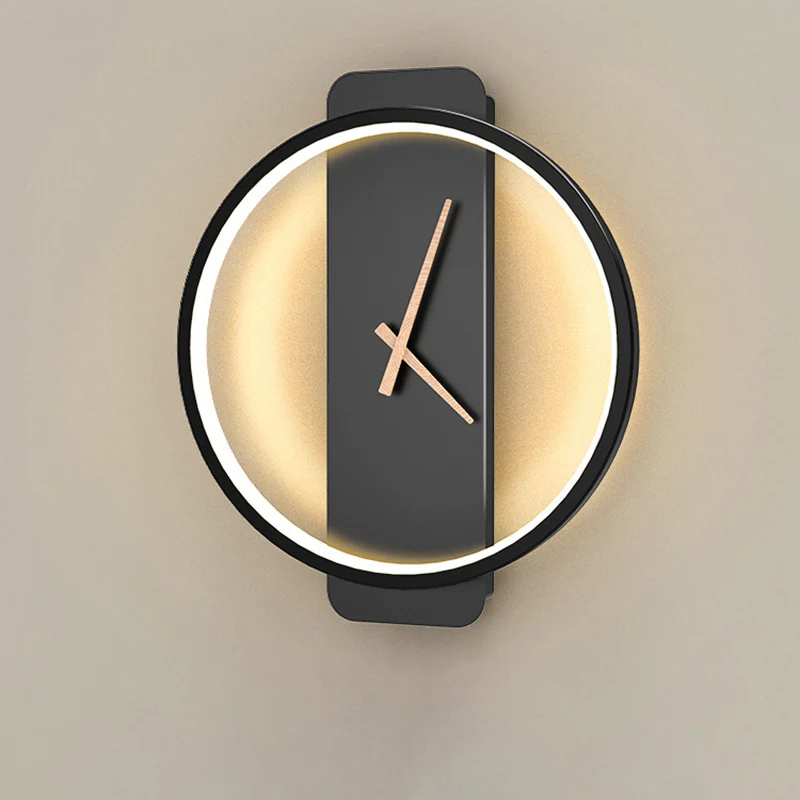 WOMO Wall Clock with Led Light-WM6012 - Image 12