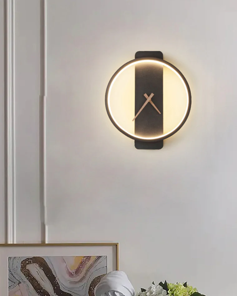 WOMO Wall Clock with Led Light-WM6012 - Image 7