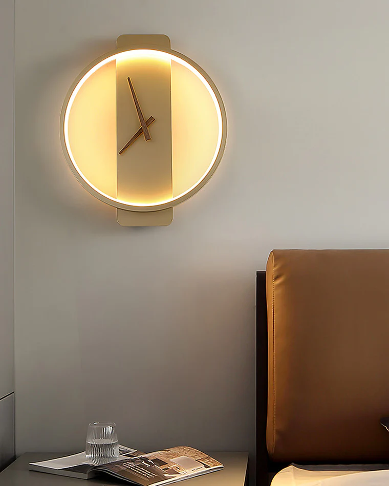 WOMO Wall Clock with Led Light-WM6012 - Image 8