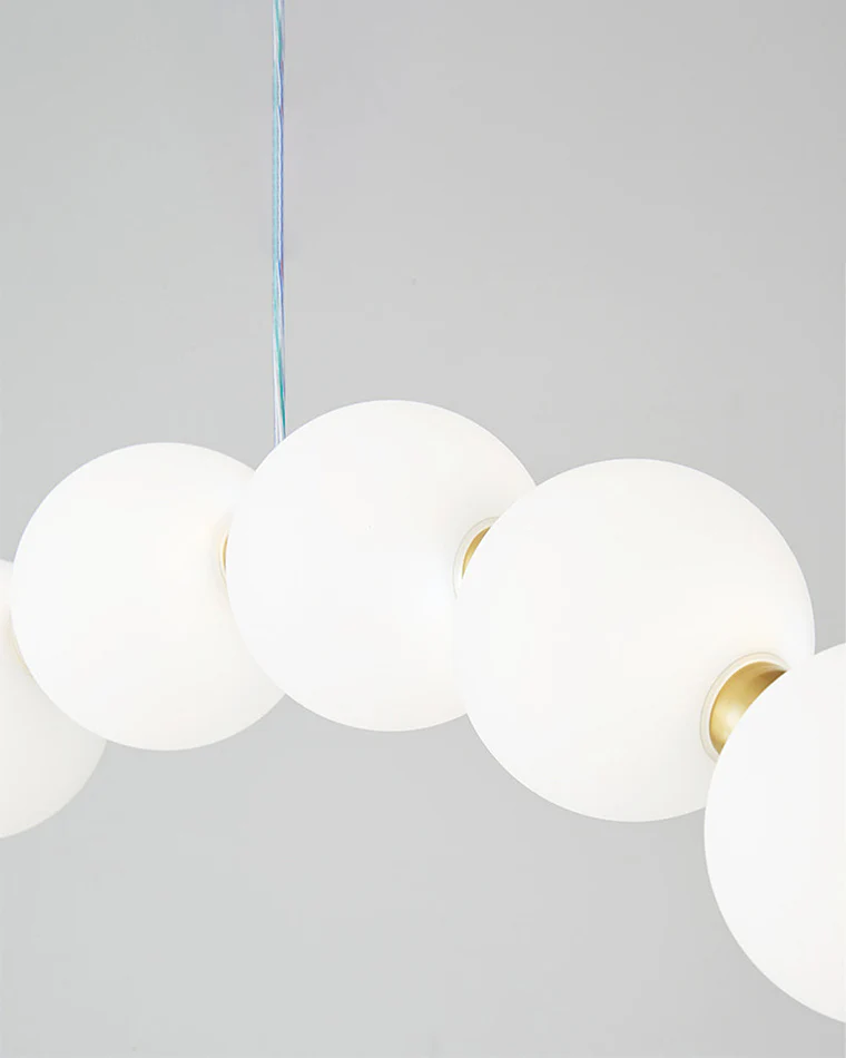 WOMO String Pearl Chandelier-WM2102 - Image 28