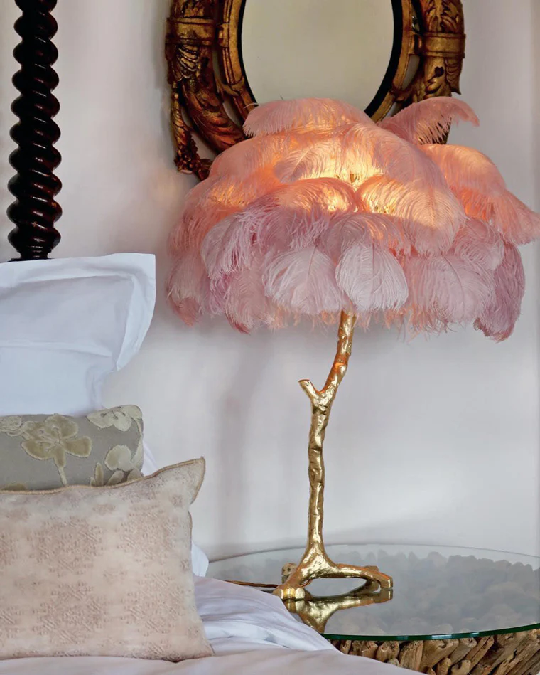 WOMO Feather Palm Tree Table Lamp-WM8016 - Image 15
