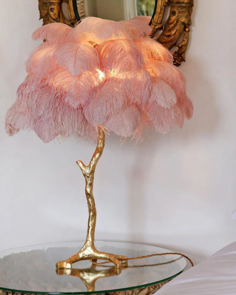 WOMO Feather Palm Tree Table Lamp-WM8016 - Image 22