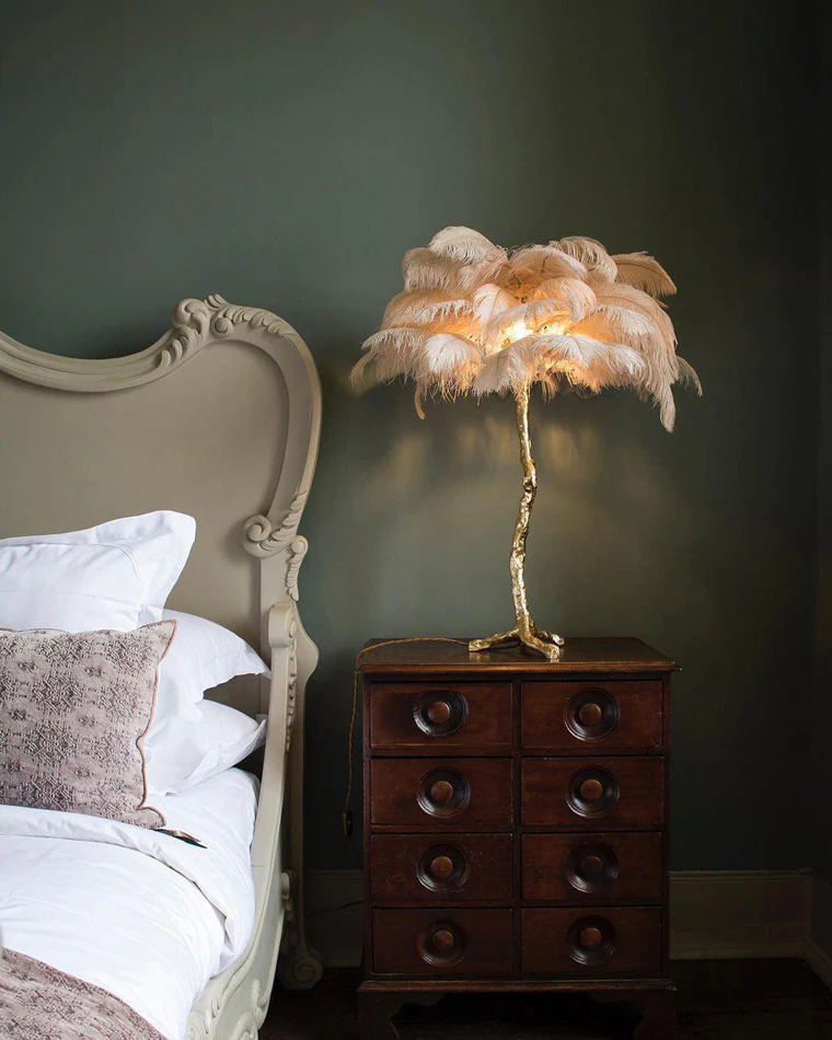 WOMO Feather Palm Tree Table Lamp-WM8016 - Image 26