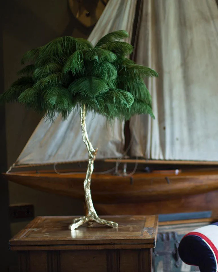 WOMO Feather Palm Tree Table Lamp-WM8016 - Image 30