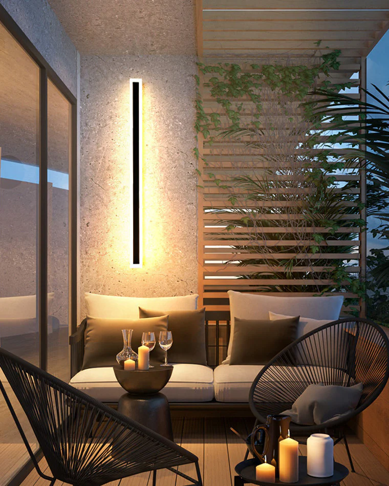WOMO Outdoor Linear Wall Light-WM9001 - Image 22