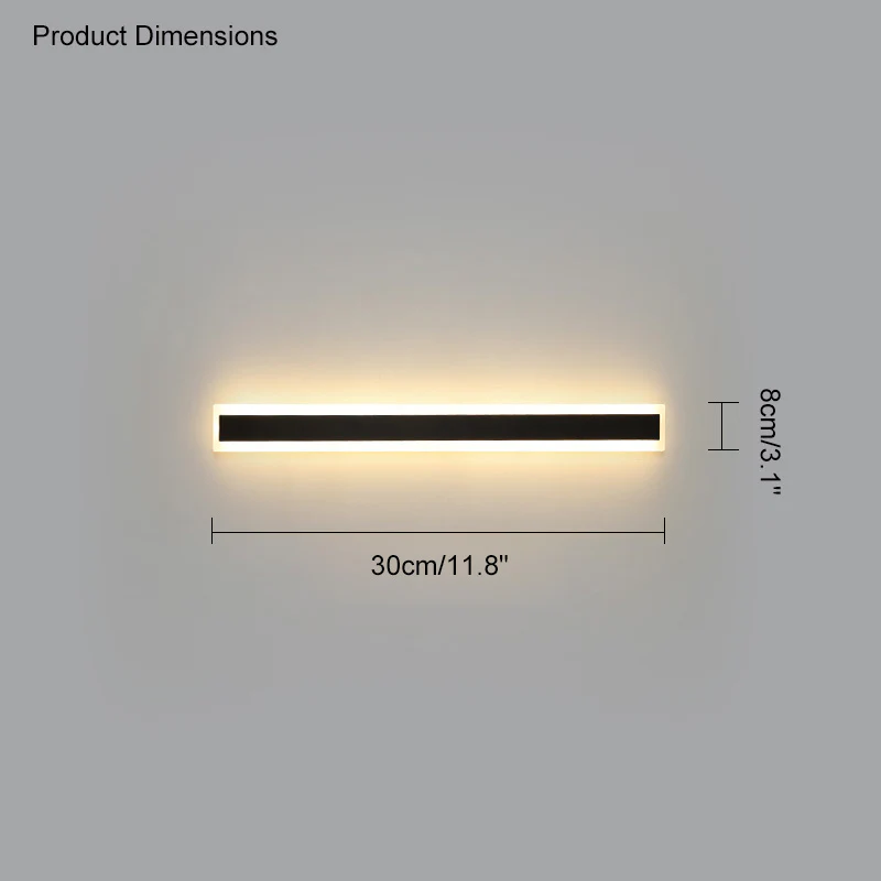 WOMO Outdoor Linear Wall Light-WM9001 - Image 46