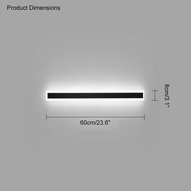WOMO Outdoor Linear Wall Light-WM9001 - Image 47