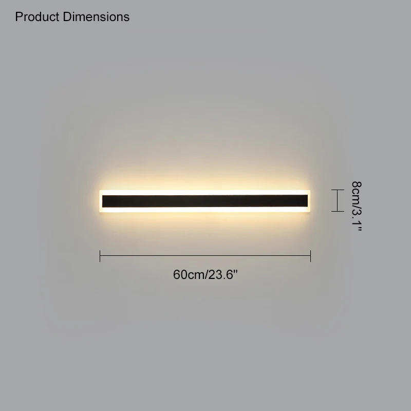 WOMO Outdoor Linear Wall Light-WM9001 - Image 48