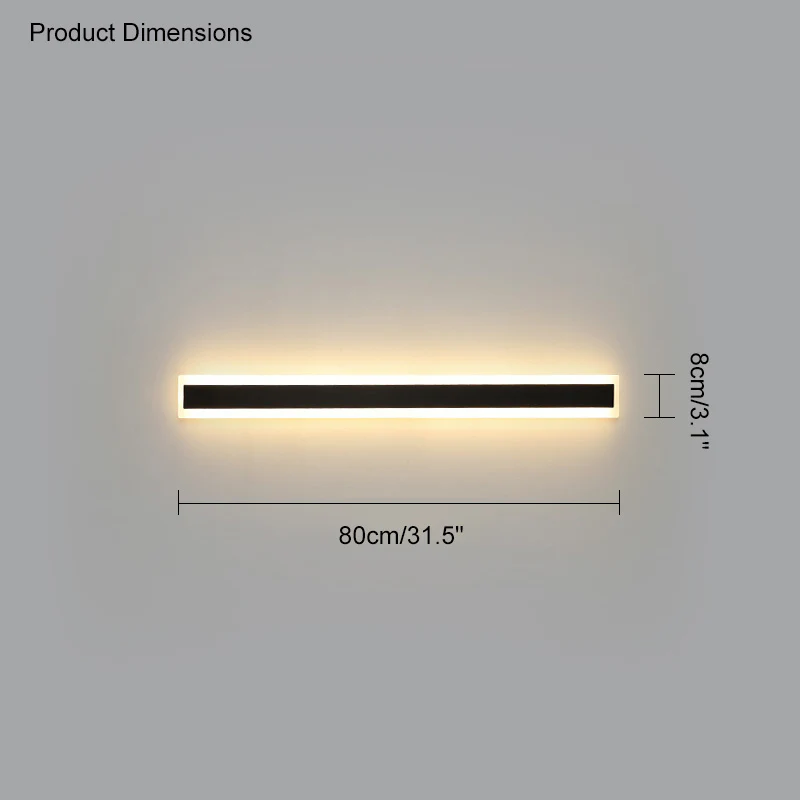 WOMO Outdoor Linear Wall Light-WM9001 - Image 50