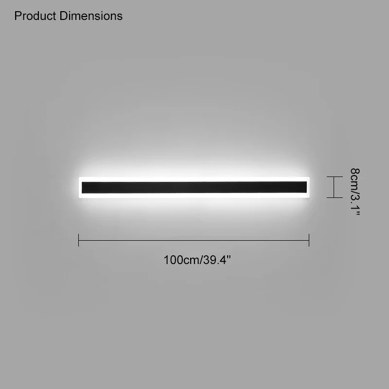 WOMO Outdoor Linear Wall Light-WM9001 - Image 51