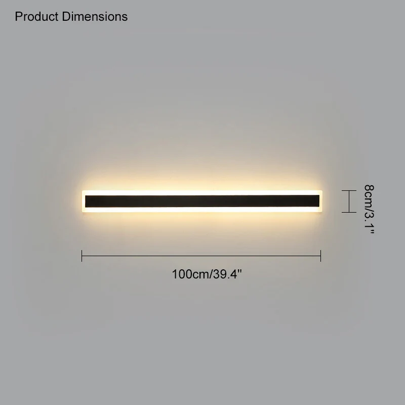 WOMO Outdoor Linear Wall Light-WM9001 - Image 52