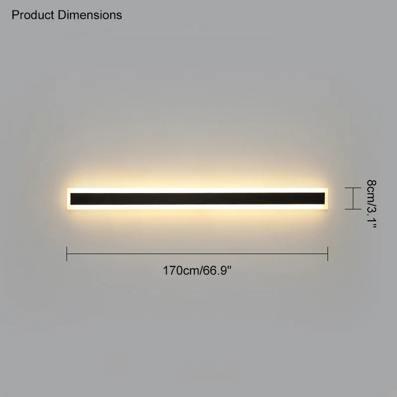 WOMO Outdoor Linear Wall Light-WM9001 - Image 58