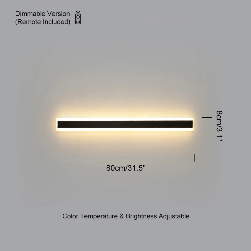 WOMO Outdoor Linear Wall Light-WM9001 - Image 63