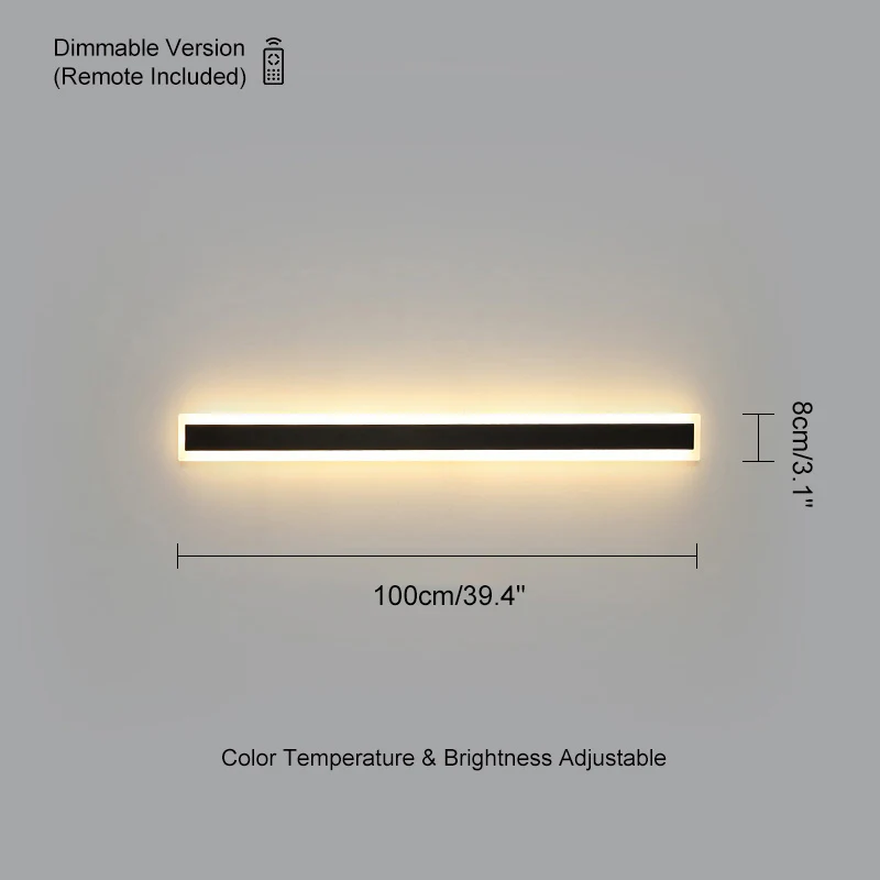WOMO Outdoor Linear Wall Light-WM9001 - Image 64