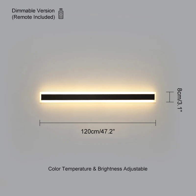 WOMO Outdoor Linear Wall Light-WM9001 - Image 65