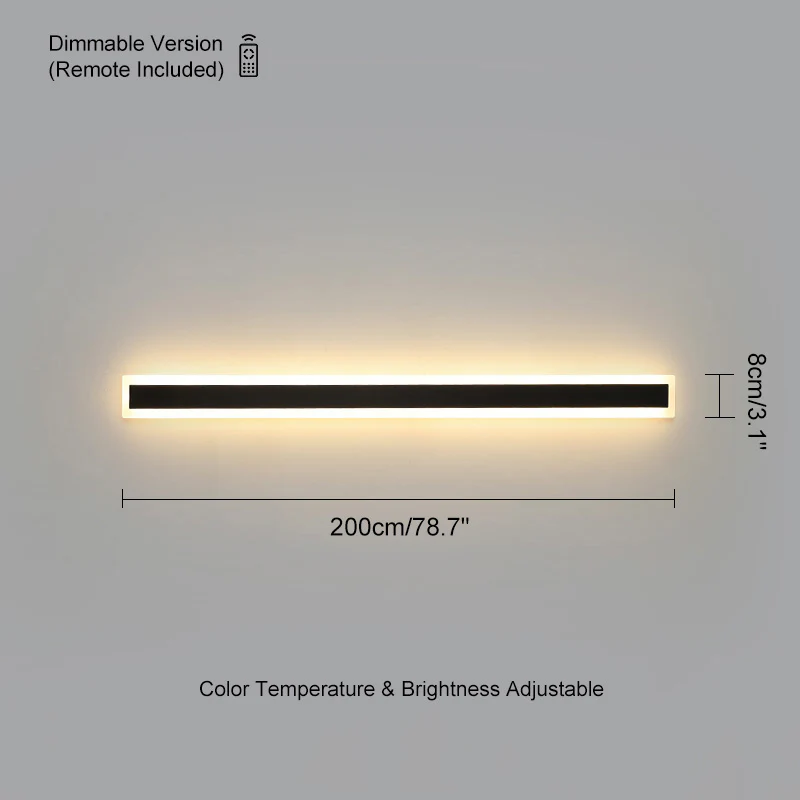 WOMO Outdoor Linear Wall Light-WM9001 - Image 68